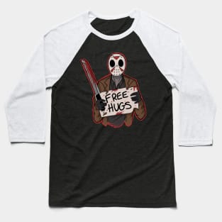 Free Hugs Jason Baseball T-Shirt